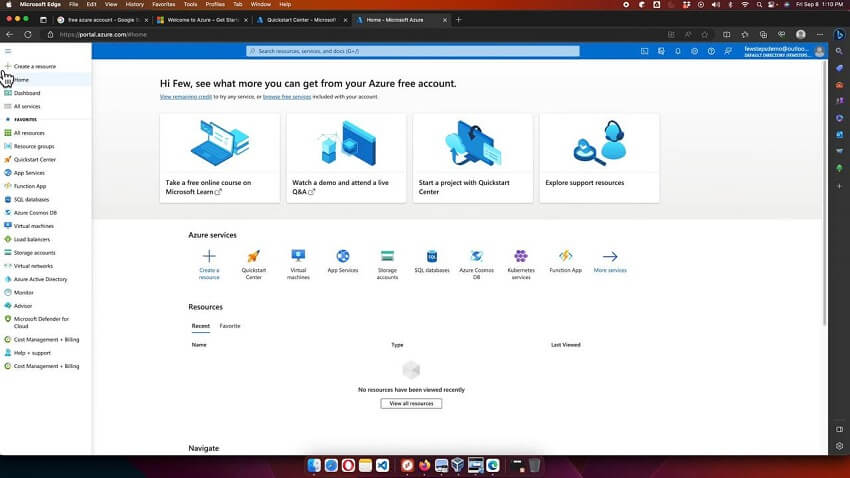 Buy Microsoft Azure Account